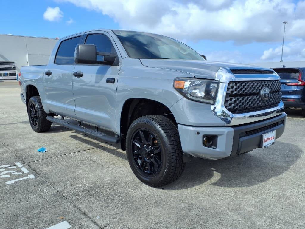Used 2021 Toyota Tundra SR5 with VIN 5TFEY5F17MX286874 for sale in Houston, TX