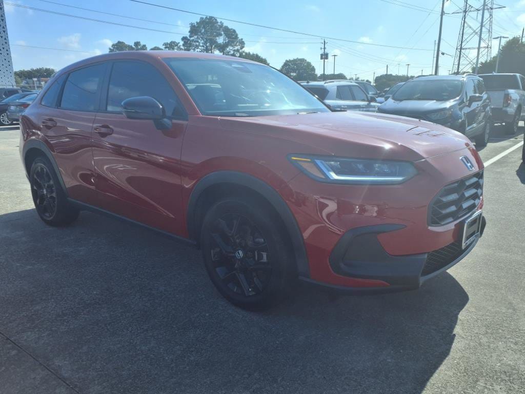 Certified 2023 Honda HR-V Sport with VIN 3CZRZ1H55PM722021 for sale in Houston, TX