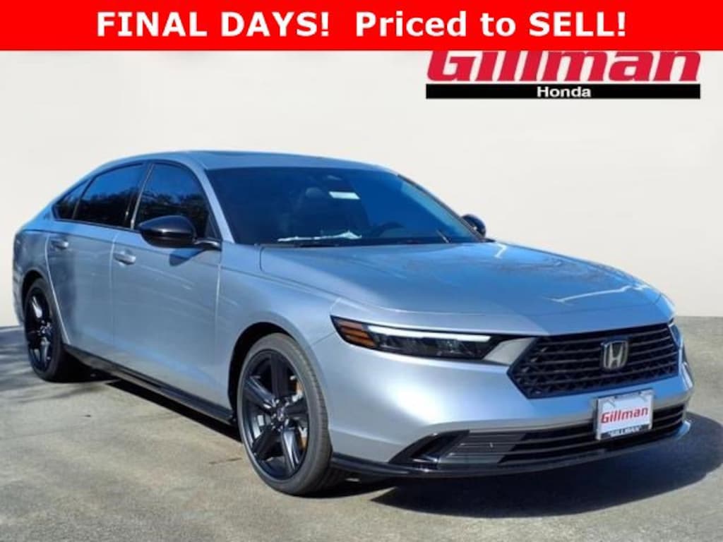 New 2025 Honda Accord Hybrid Sport-L Sedan