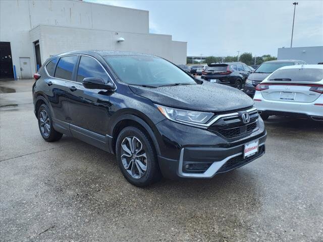 Certified 2021 Honda CR-V EX with VIN 2HKRW1H57MH415188 for sale in Houston, TX