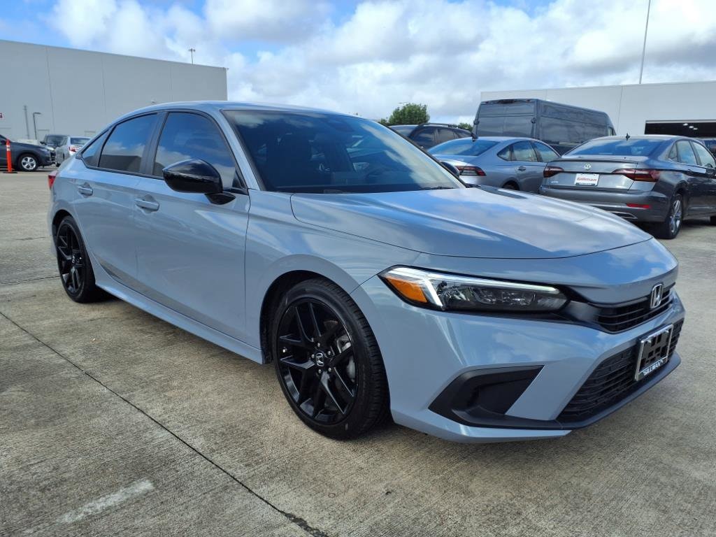 Certified 2024 Honda Civic Sport with VIN 2HGFE2F56RH539744 for sale in Houston, TX