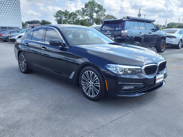 Used 2018 BMW 5 Series 530i with VIN WBAJA5C55JWA36190 for sale in Houston, TX