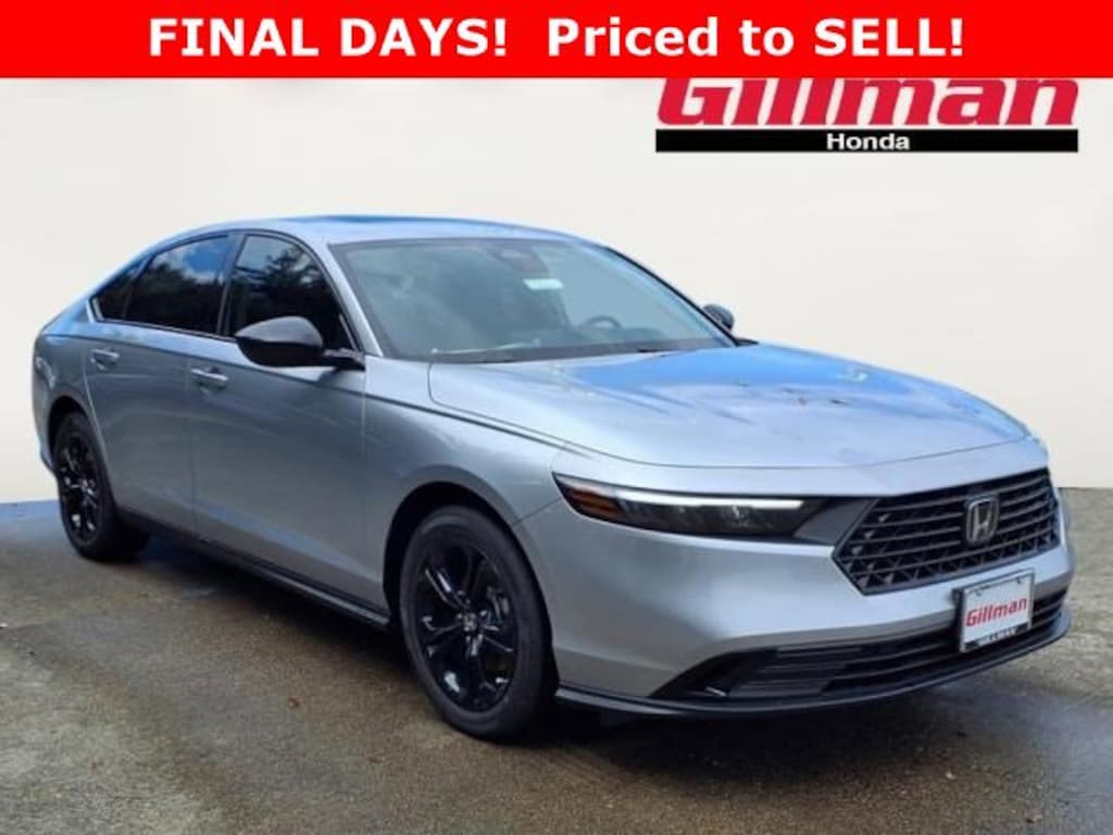 New 2025 Honda Accord SE Sedan