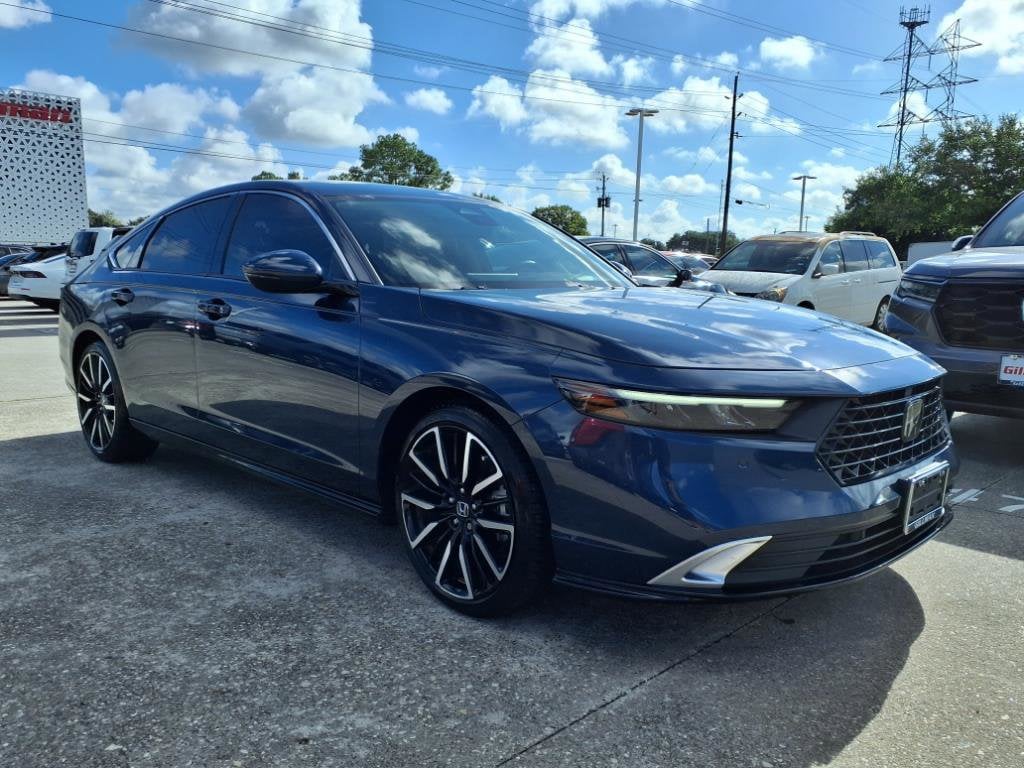 Certified 2023 Honda Accord Hybrid Touring with VIN 1HGCY2F81PA036929 for sale in Houston, TX