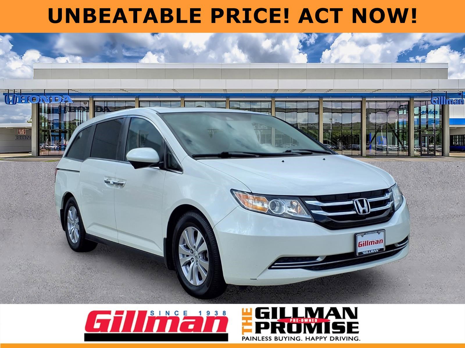 2014 Honda Odyssey EX-L w/DVD Rear Entertainment System's photo