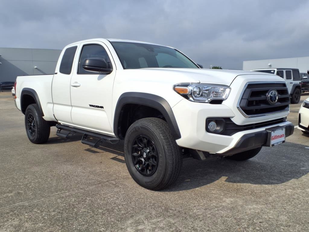 Used 2023 Toyota Tacoma SR5 with VIN 3TYSZ5AN5PT110382 for sale in Houston, TX
