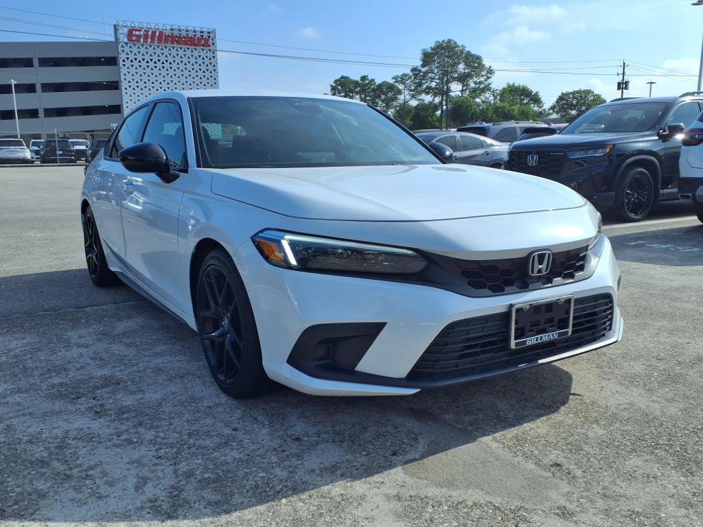 Certified 2022 Honda Civic Hatchback Sport with VIN 19XFL2H82NE009255 for sale in Houston, TX