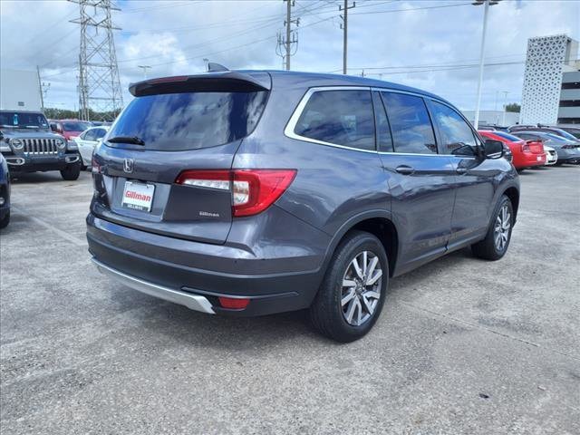 Used 2021 Honda Pilot EX-L with VIN 5FNYF5H59MB023699 for sale in Houston, TX