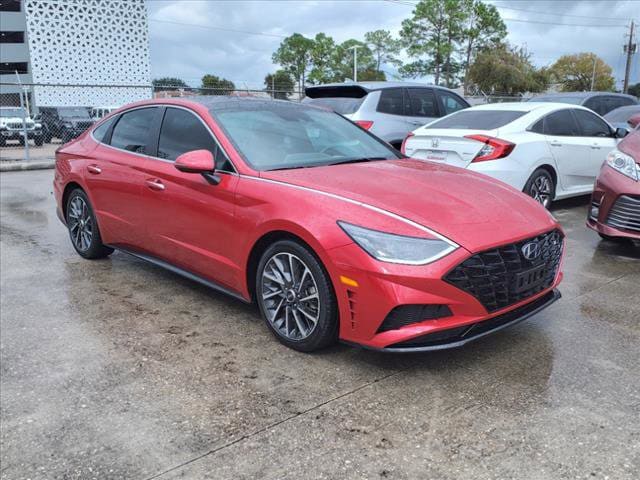 Used 2020 Hyundai Sonata Limited with VIN 5NPEH4J28LH050979 for sale in Houston, TX