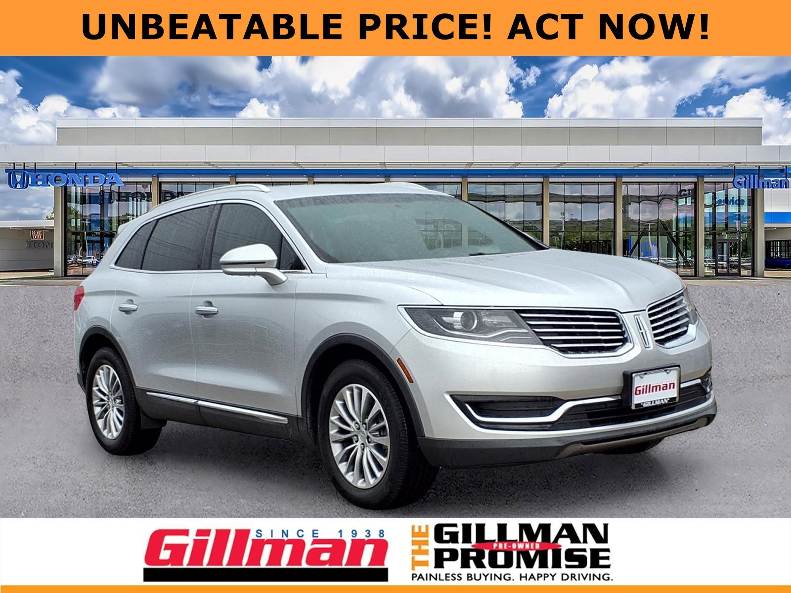 2018 Lincoln MKX Select