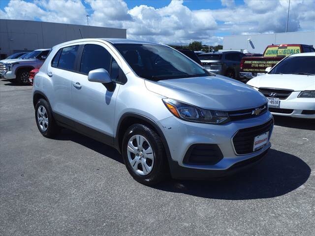 Used 2017 Chevrolet Trax LS with VIN 3GNCJKSB8HL232128 for sale in Houston, TX