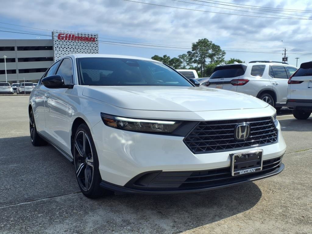Certified 2024 Honda Accord Hybrid Sport with VIN 1HGCY2F57RA018251 for sale in Houston, TX