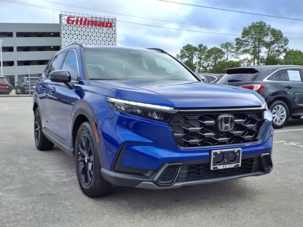 Certified 2024 Honda CR-V Sport with VIN 7FARS5H55RE015725 for sale in Houston, TX