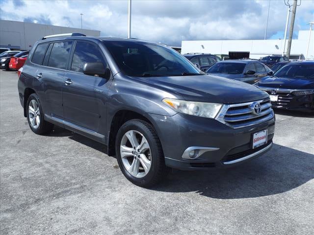 Used 2012 Toyota Highlander Limited with VIN 5TDYK3EHXCS054534 for sale in Houston, TX