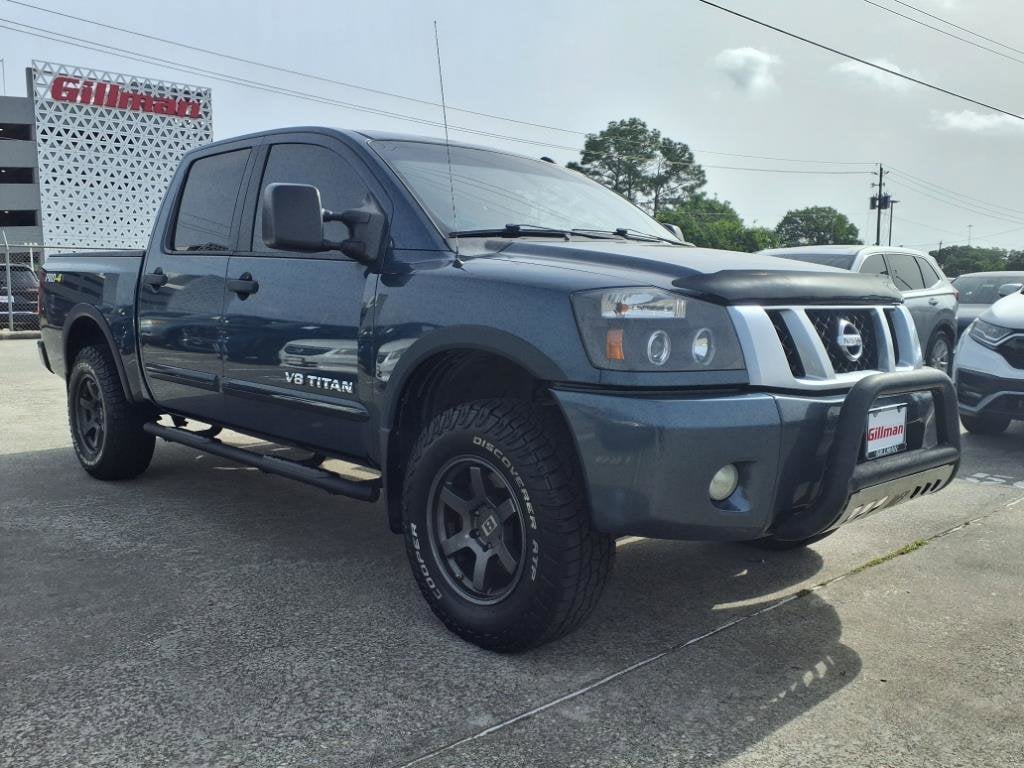 Used 2014 Nissan Titan PRO-4X with VIN 1N6BA0EC6EN517030 for sale in Houston, TX