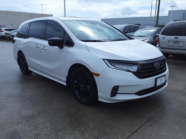 Certified 2023 Honda Odyssey SPORT with VIN 5FNRL6H76PB011082 for sale in Houston, TX