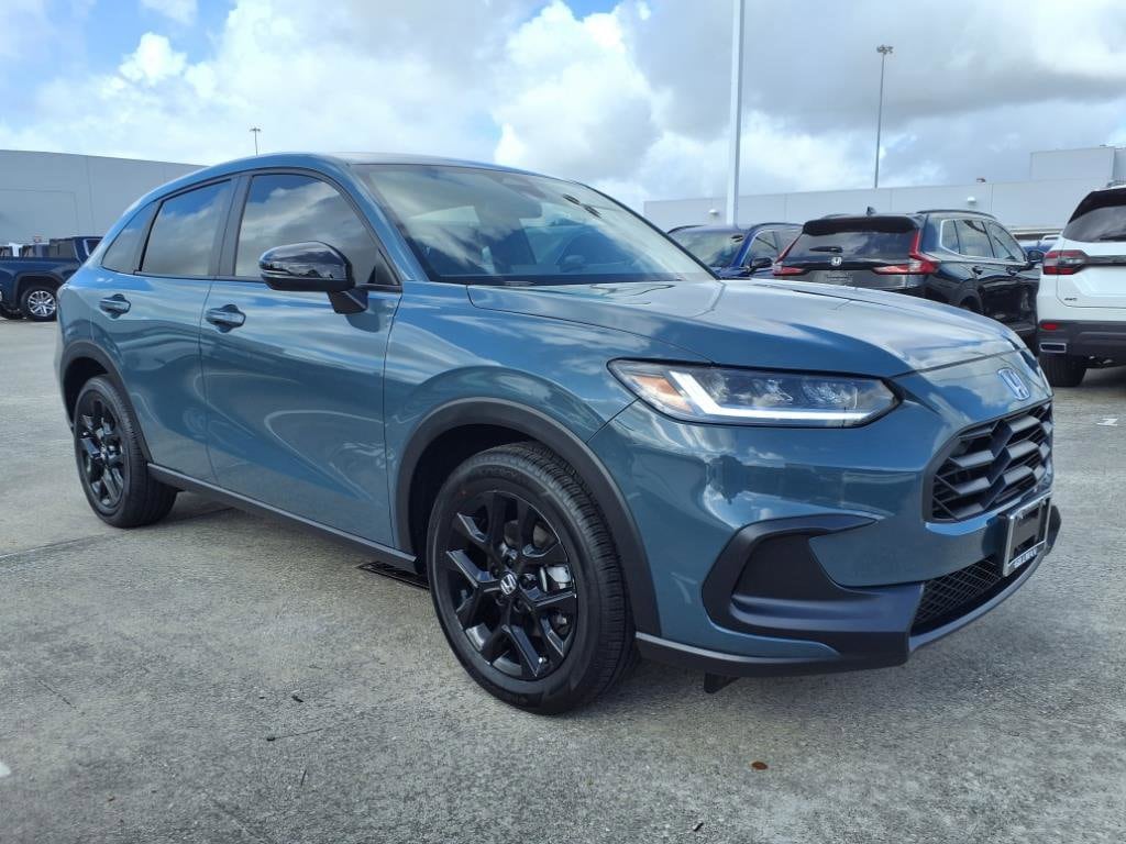 Certified 2025 Honda HR-V Sport with VIN 3CZRZ2H52SM755802 for sale in Houston, TX