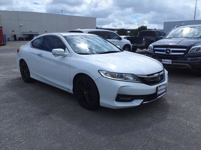 Certified 2017 Honda Accord EX-L with VIN 1HGCT1B81HA007592 for sale in Houston, TX