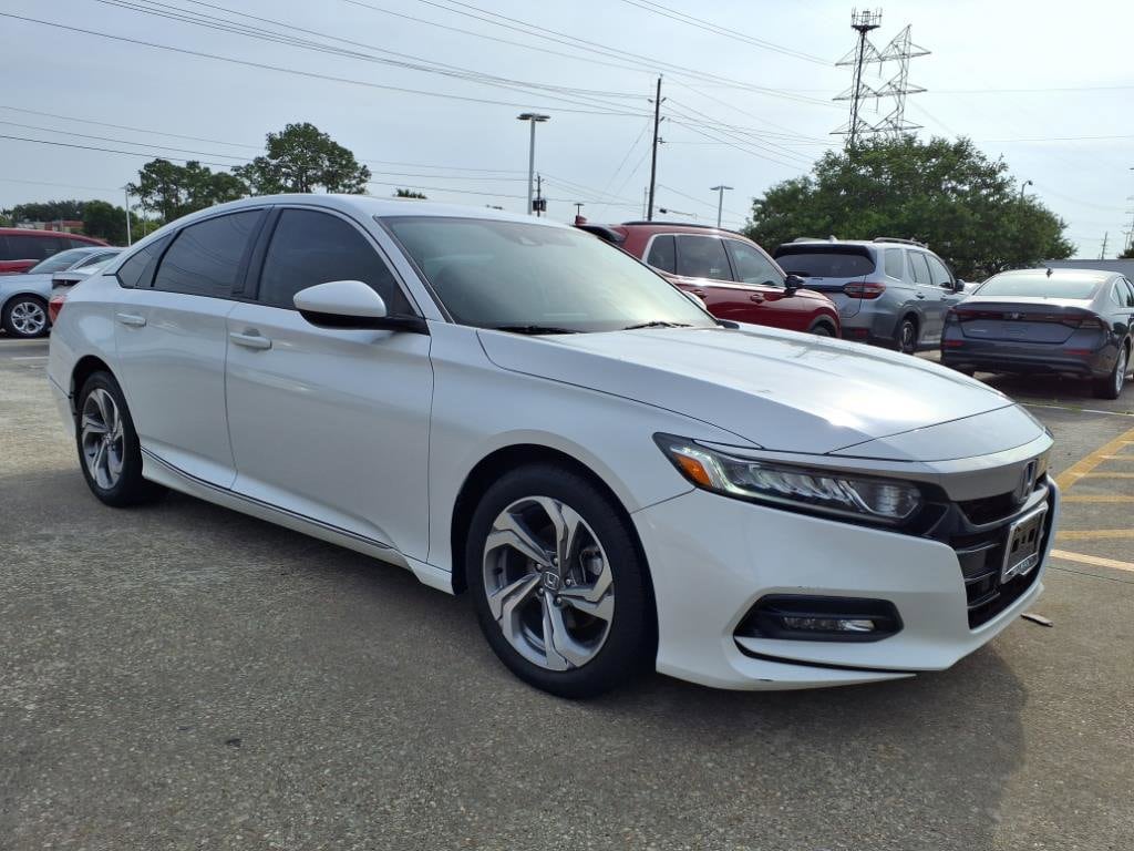 Certified 2019 Honda Accord EX with VIN 1HGCV1F40KA176351 for sale in Houston, TX