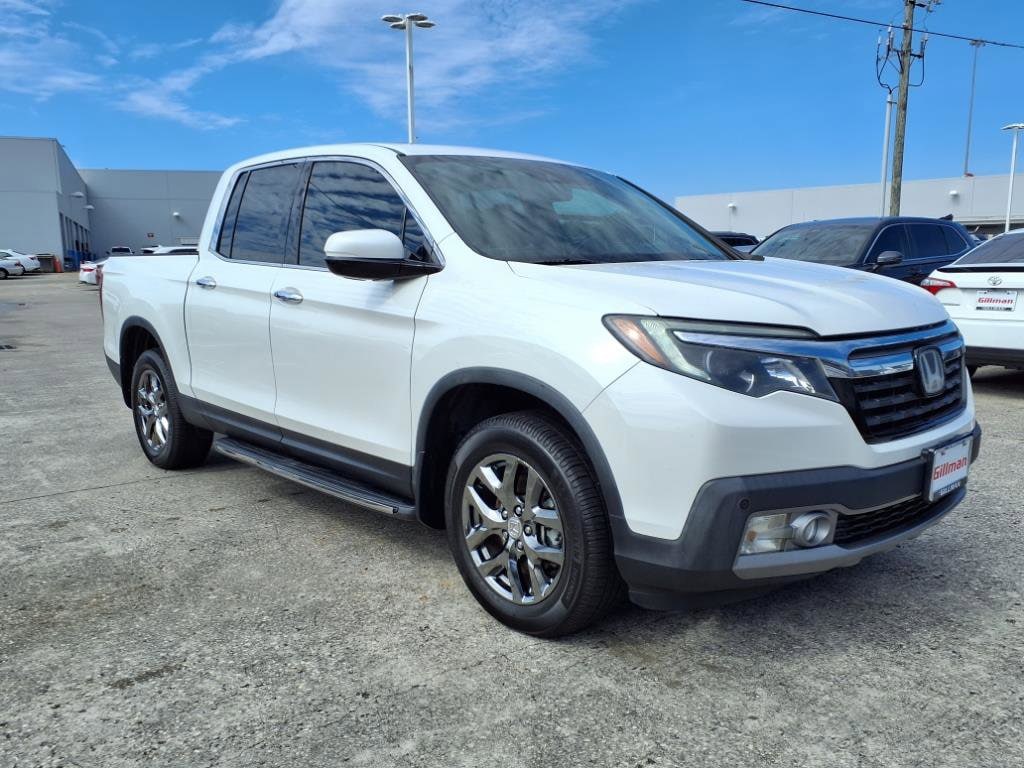 Certified 2020 Honda Ridgeline RTL-E with VIN 5FPYK3F72LB004602 for sale in Houston, TX