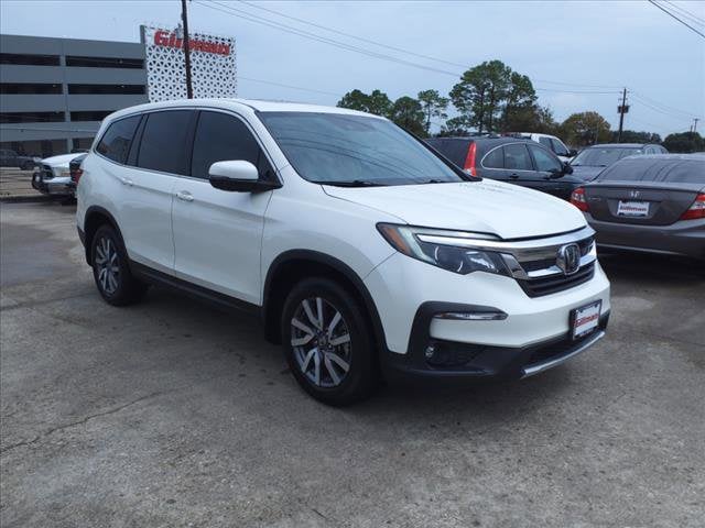 Certified 2019 Honda Pilot EX-L with VIN 5FNYF5H50KB014631 for sale in Houston, TX