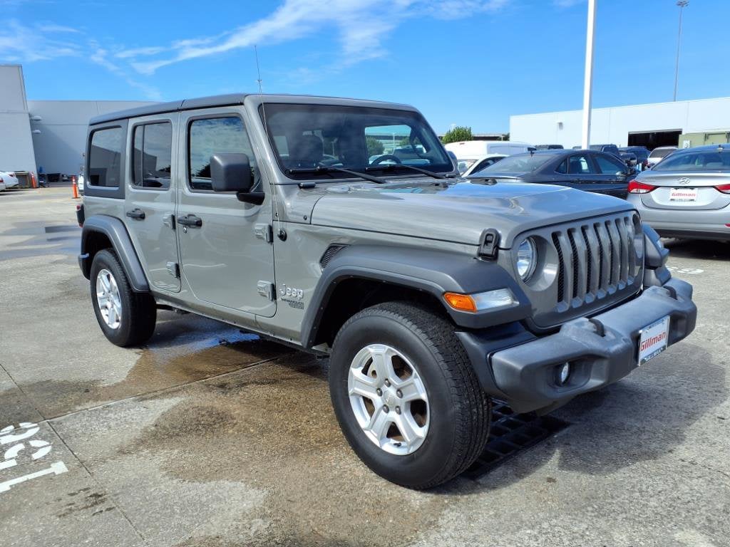 Used 2018 Jeep All-New Wrangler Unlimited Sport S with VIN 1C4HJXDG9JW241926 for sale in Houston, TX
