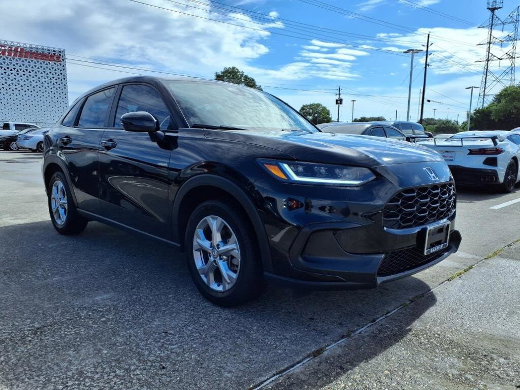 Certified 2023 Honda HR-V LX with VIN 3CZRZ1H35PM740839 for sale in Houston, TX