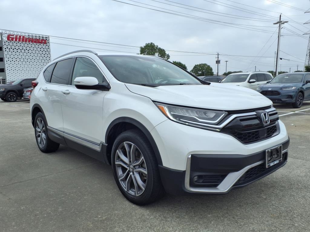 Certified 2022 Honda CR-V Touring with VIN 2HKRW2H99NH657104 for sale in Houston, TX
