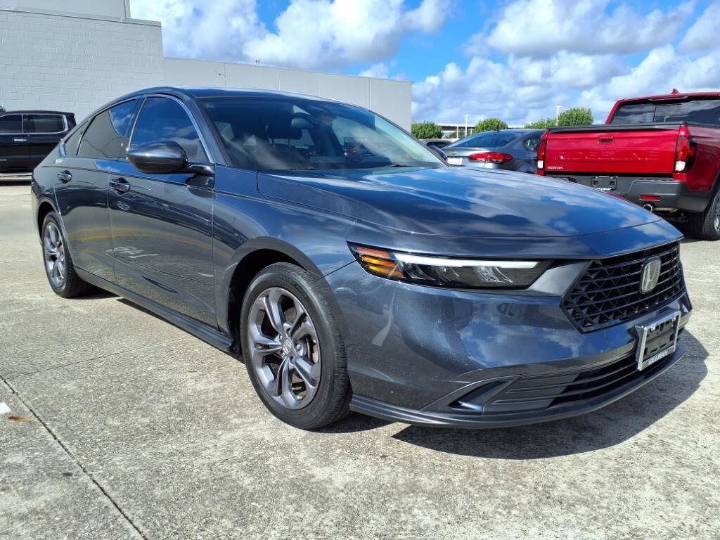 Certified 2023 Honda Accord EX with VIN 1HGCY1F32PA028319 for sale in Houston, TX