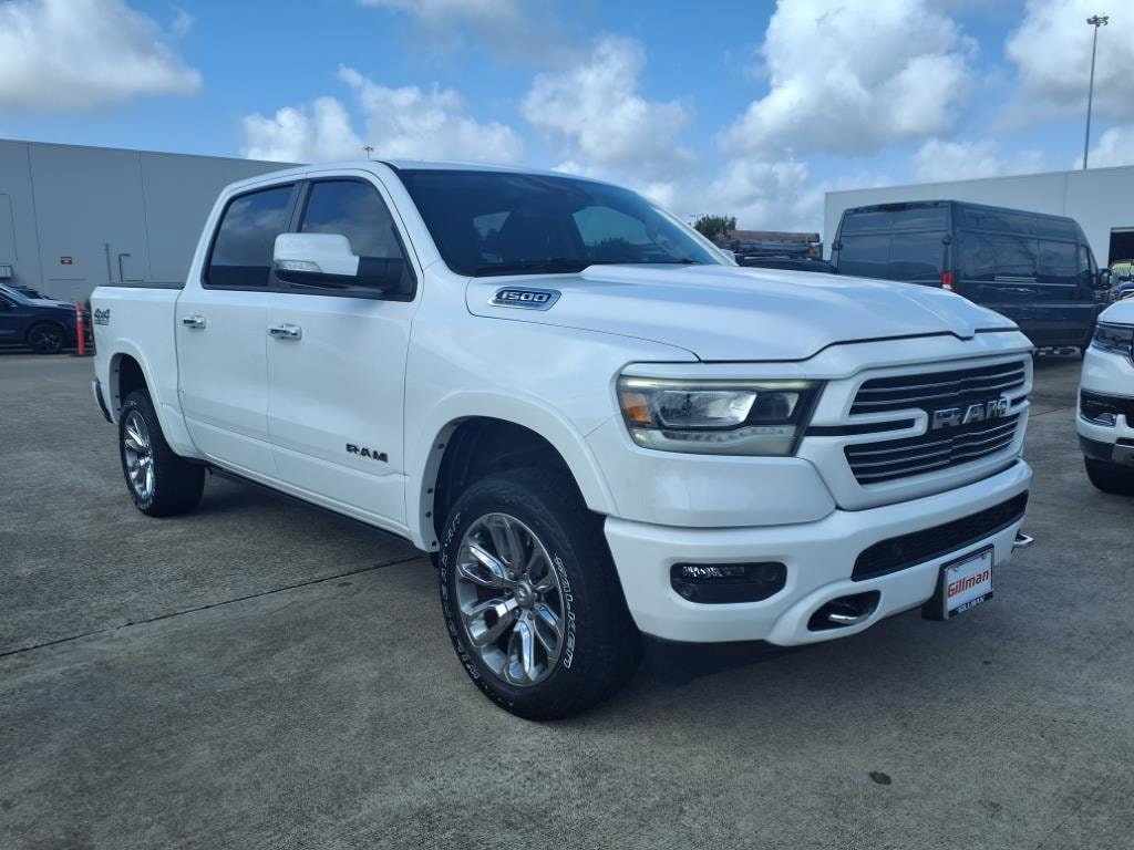 Used 2022 RAM Ram 1500 Pickup Laramie with VIN 1C6SRFJT6NN221520 for sale in Houston, TX