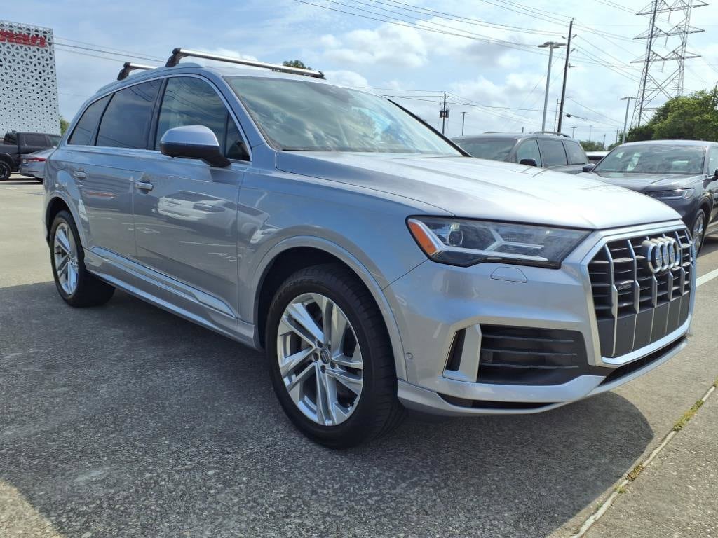 Used 2020 Audi Q7 Premium Plus with VIN WA1LXAF77LD003309 for sale in Houston, TX