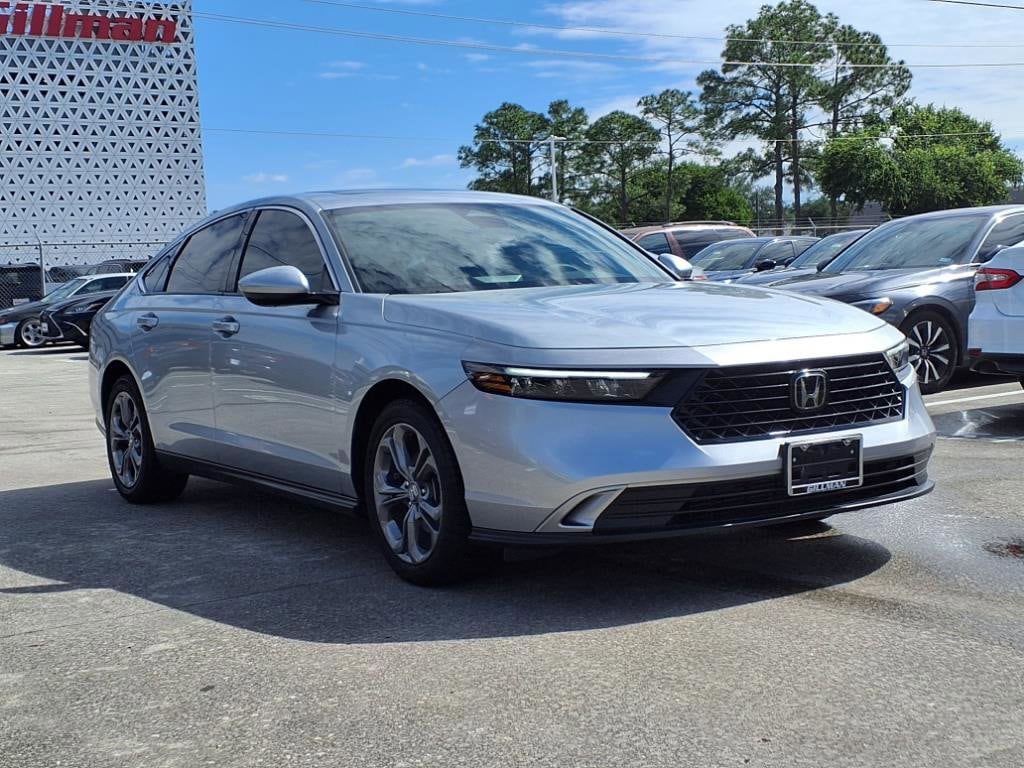 Certified 2024 Honda Accord EX with VIN 1HGCY1F34RA024159 for sale in Houston, TX
