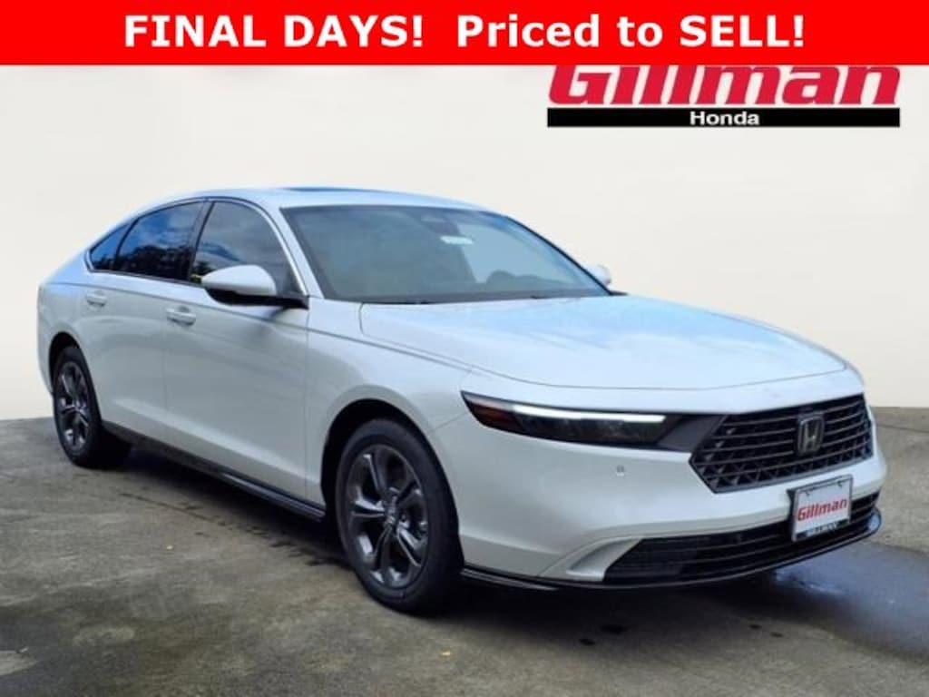 New 2025 Honda Accord Hybrid EX-L Sedan