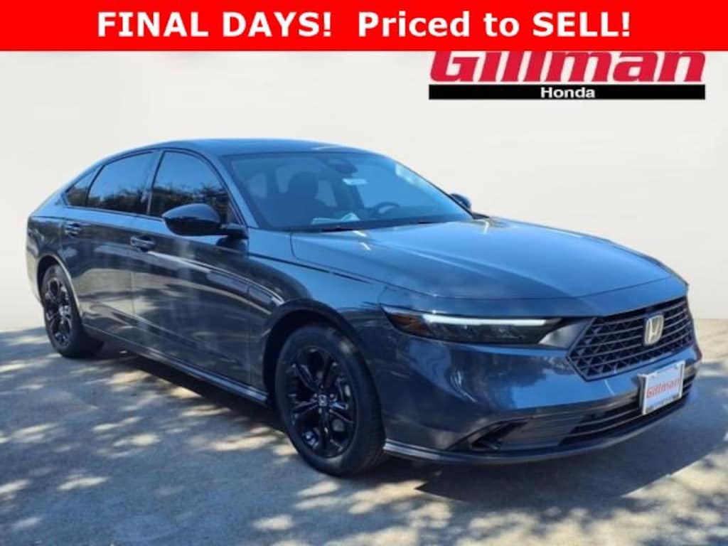 New 2025 Honda Accord SE Sedan