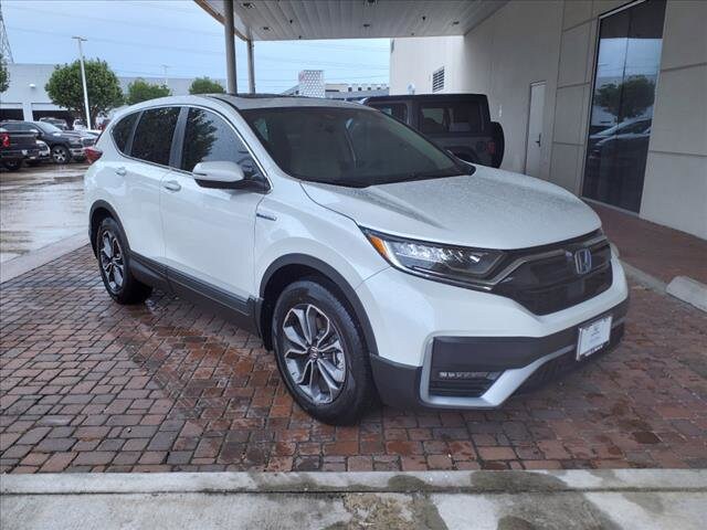 Certified 2021 Honda CR-V EX with VIN 7FART6H52ME012390 for sale in Houston, TX