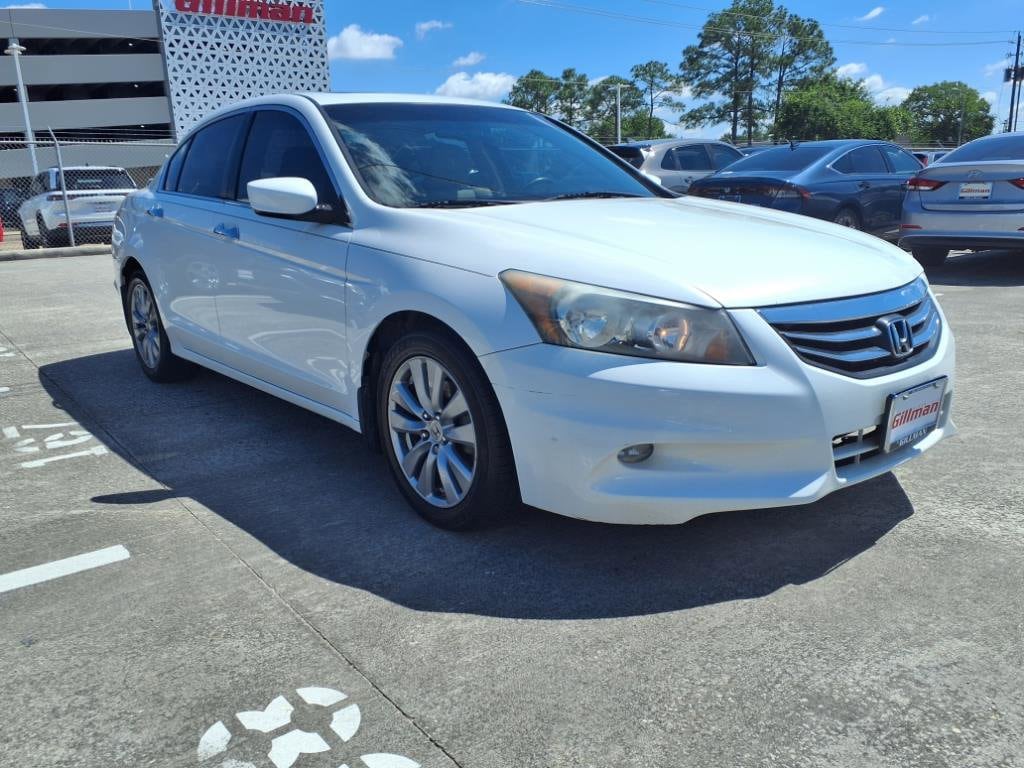 Used 2011 Honda Accord EX-L V6 with VIN 1HGCP3F85BA028530 for sale in Houston, TX