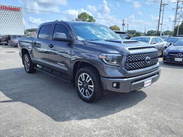 Used 2021 Toyota Tundra SR5 with VIN 5TFEY5F19MX283586 for sale in Houston, TX