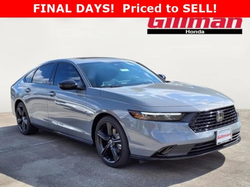 New 2025 Honda Accord Hybrid Sport-L Sedan