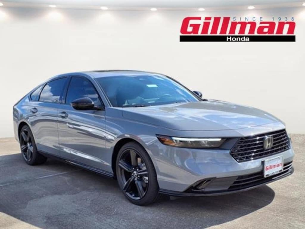 New 2025 Honda Accord Hybrid SportL For Sale in Houston, TX VIN