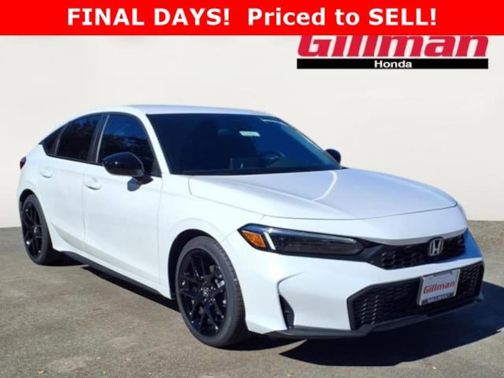 New 2025 Honda Civic Sport Hatchback