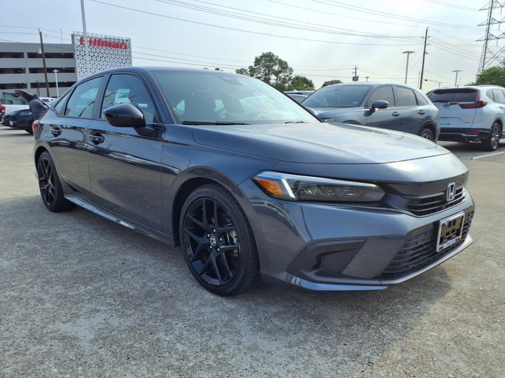 Certified 2023 Honda Civic Sport with VIN 2HGFE2F52PH570034 for sale in Houston, TX
