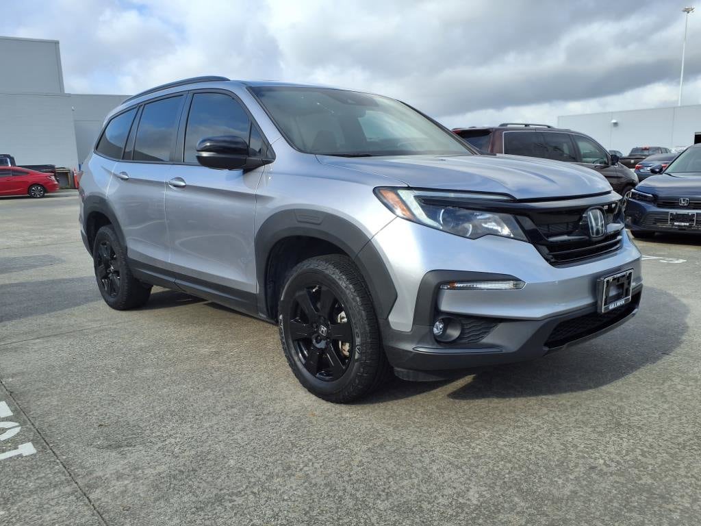 Certified 2022 Honda Pilot TrailSport with VIN 5FNYF6H80NB065230 for sale in Houston, TX