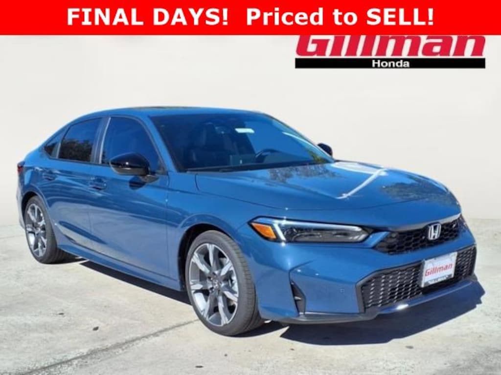 New 2025 Honda Civic Hybrid Sport Touring Sedan