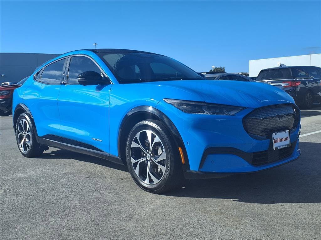 Used 2023 Ford Mustang Mach-E Premium RWD with VIN 3FMTK3RM5PMA27728 for sale in Houston, TX