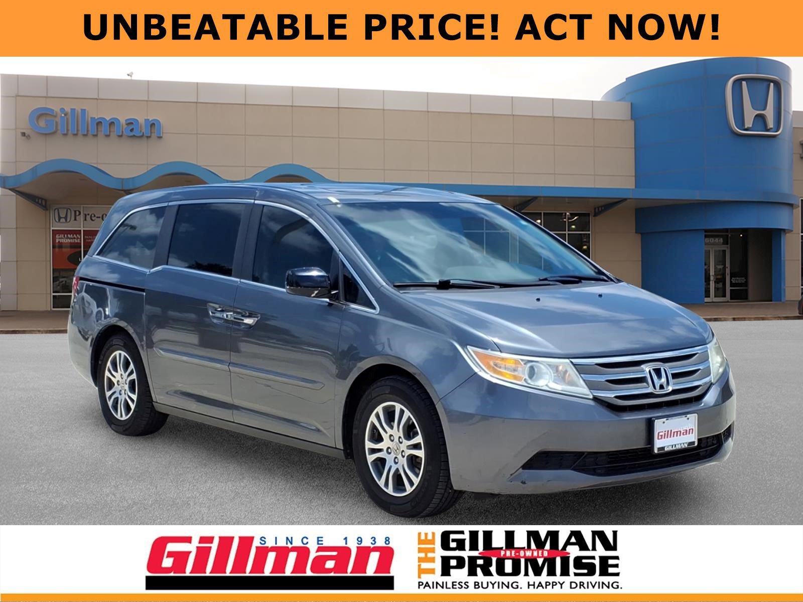 2012 Honda Odyssey EX-L w/DVD Rear Entertainment System's photo