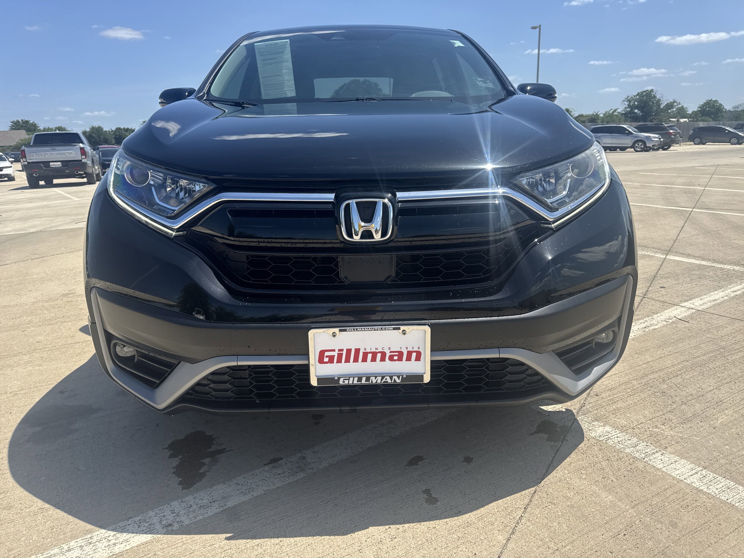 Certified 2022 Honda CR-V EX-L with VIN 2HKRW1H8XNH407890 for sale in Selma, TX