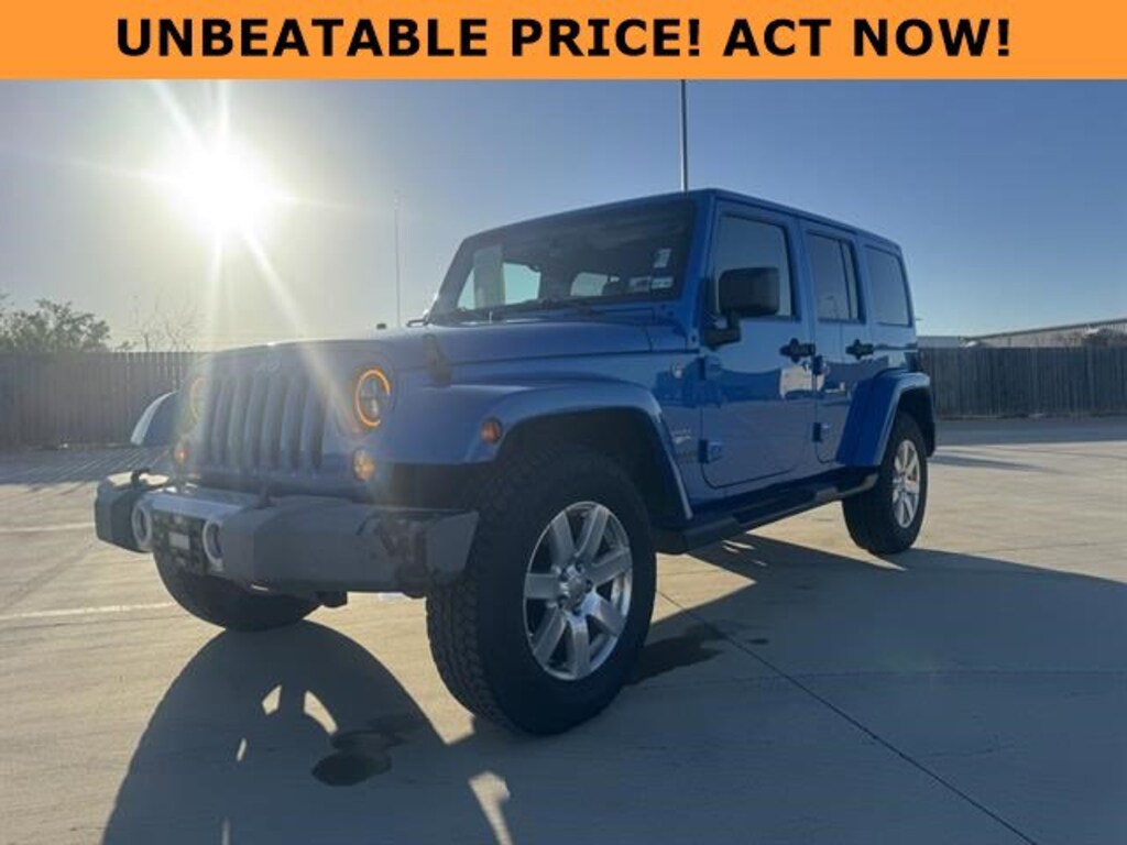 Used 2015 Jeep Wrangler Unlimited Sahara 4x4 SUV