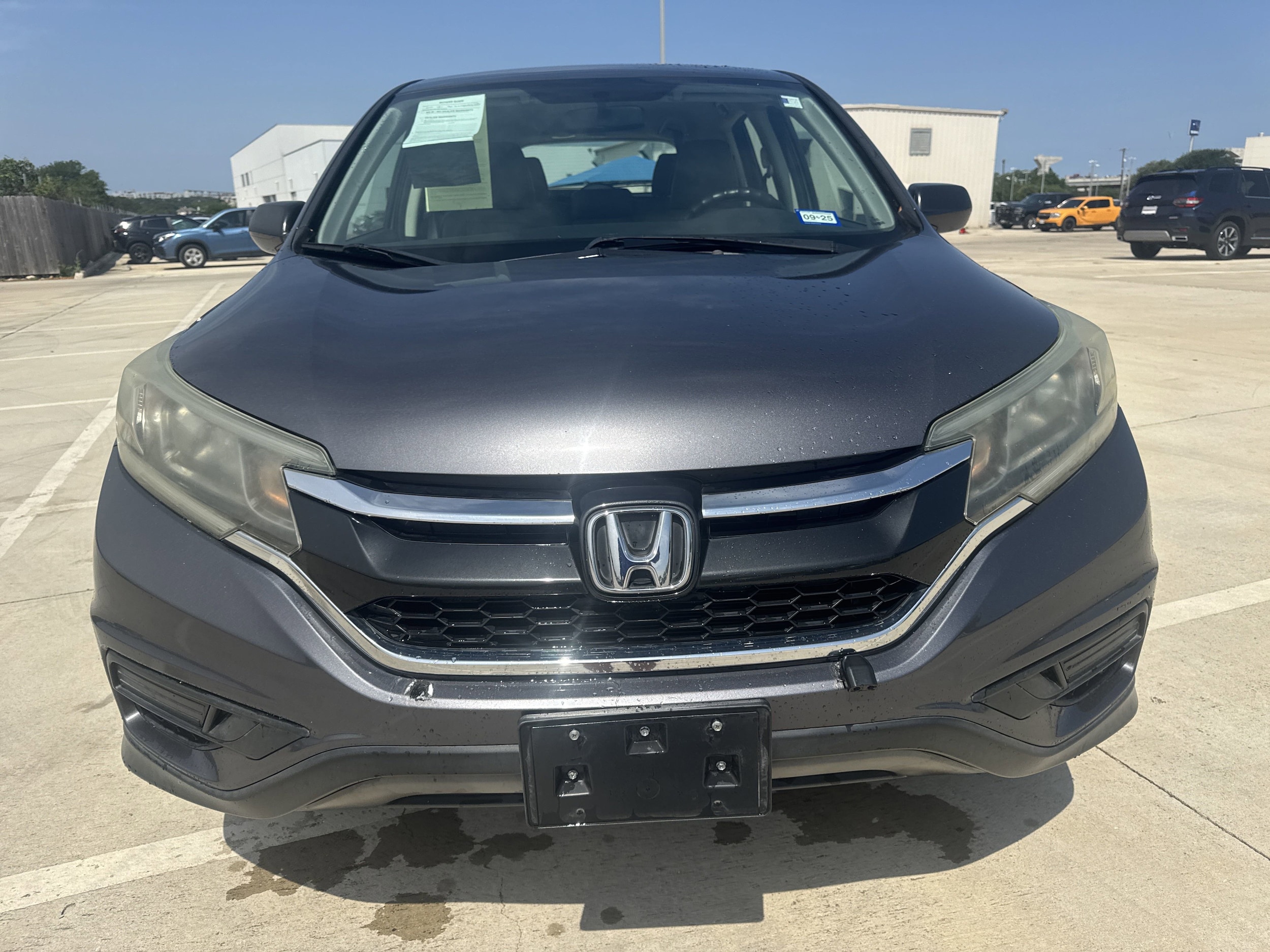Used 2015 Honda CR-V LX with VIN 3CZRM3H39FG713814 for sale in Selma, TX