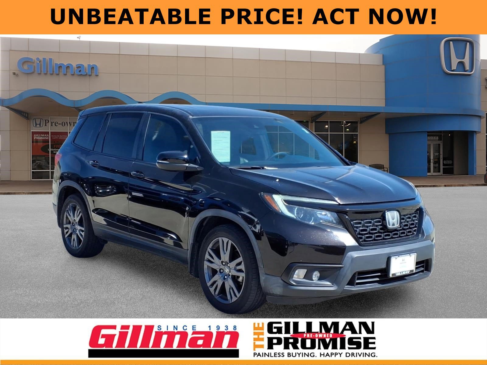 Certified 2020 Honda Passport EX-L with VIN 5FNYF7H54LB002883 for sale in Schertz, TX