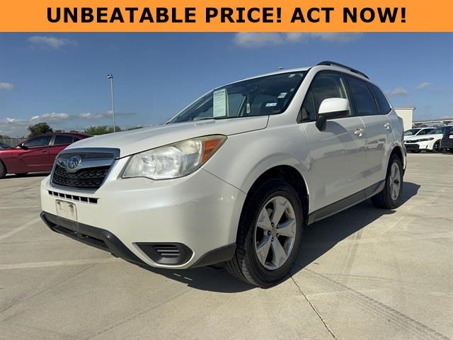 Used 2015 Subaru Forester i Premium with VIN JF2SJADCXFH448094 for sale in Schertz, TX